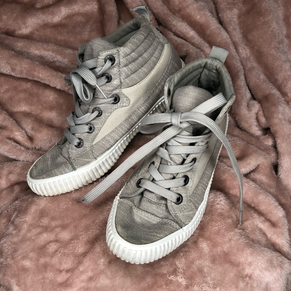 Blofish Grey High Top Lace up